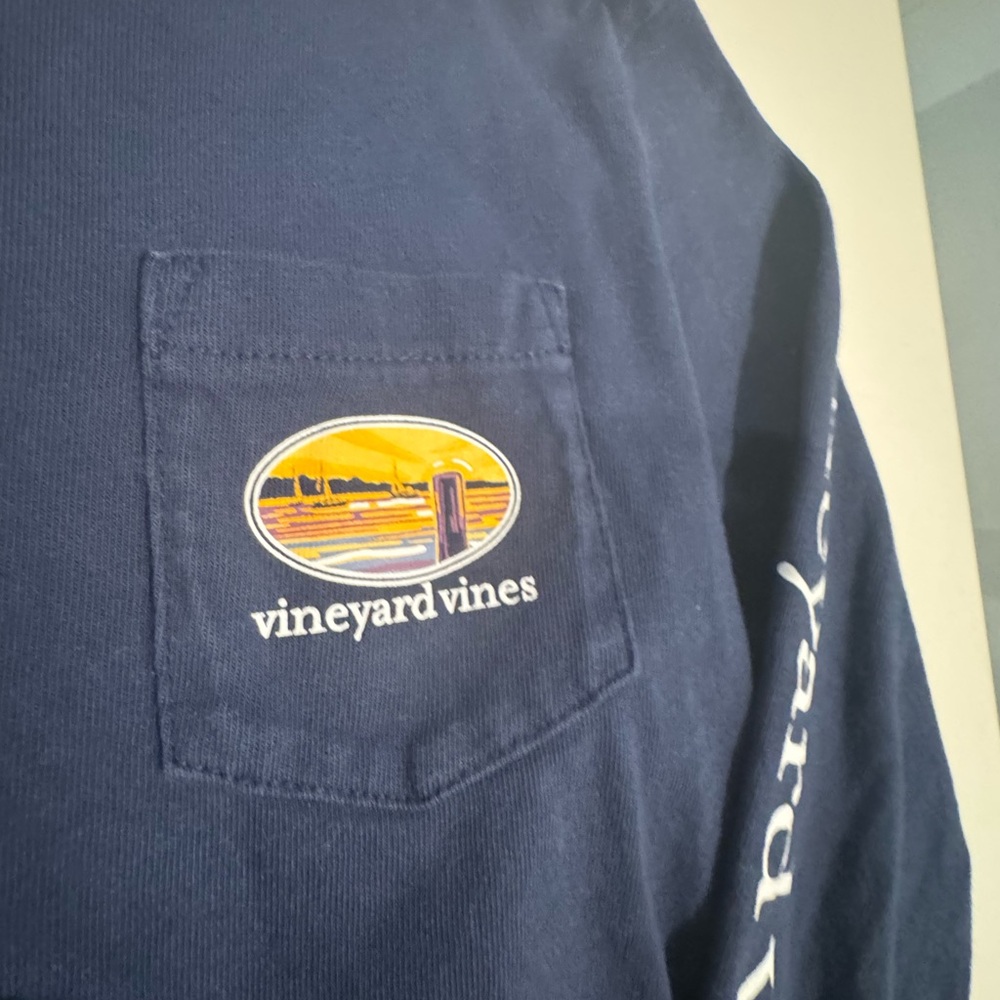 Vineyard Vines Classic Blue Crewneck